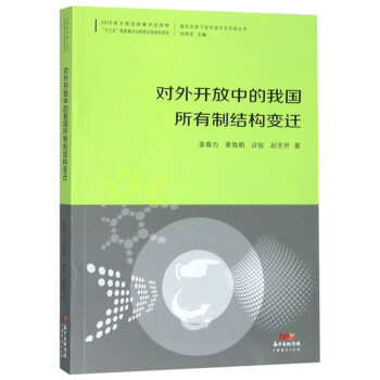 对外开放中的我国所有制结构变迁/经济/书籍