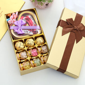 港荣圣诞节糖果礼盒高颜值生日礼物女生ins学生便宜送女生闺蜜男朋友