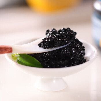 欧芭进口俄罗斯鱼子酱 鲟鱼黑鱼籽酱 大马哈红鱼籽酱200g日韩寿司料理