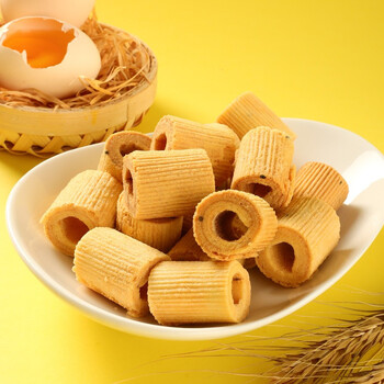 手工蛋卷饼干整箱原味早餐代餐小零食小吃休闲食品小包装鸡蛋卷 手工