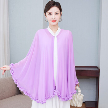 香芋紫色(斗篷披风均码90-160)