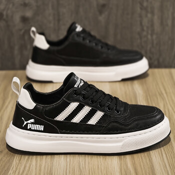 chxh轻奢品牌板鞋男高档奢侈男鞋秋冬季新款休闲鞋子男士内增高小白鞋