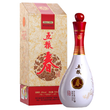 1996五粮春 45度 浓香型 白酒 500ml【行情 报价 价格 评测-京东