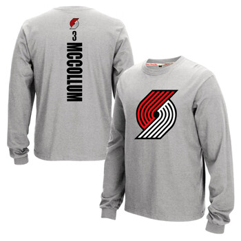 n·b·a同款秋冬圆领卫衣开拓者3号cj-麦科勒姆球衣加绒保暖套头篮球