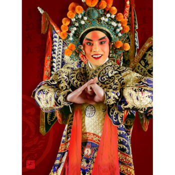 脸谱戏曲人物装饰画 京剧花旦挂画 客厅壁画中式饭店包间装饰挂画 17