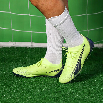 puma/彪马ultra中端mg短钉足球鞋成人男10690201 黄紫蓝mg短钉