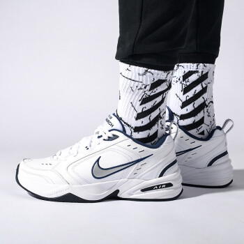 耐克（NIKE）男鞋2024冬款AIR MONARCH IV运动休闲鞋复古全掌老爹跑步鞋415445 AV6676-100 冬款加薄绒 39