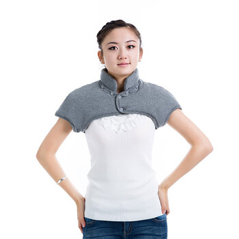 尚闲 秋冬季男女士颈椎防寒护肩小马甲睡觉保暖护肩膀产妇月子加厚