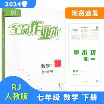 2024春全品作业本数学七7年级下册rj人教版