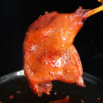 大鸭腿100克香辣腿盐焗腿麻辣风即食鸭肉校园休闲零食小吃香辣退2包