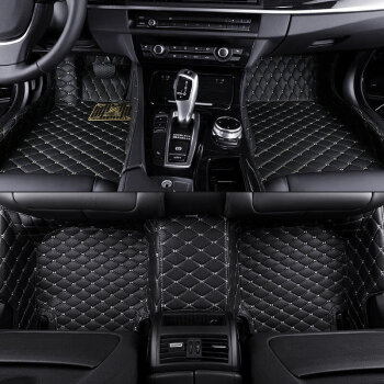 诗婉全包围汽车脚垫宝马x5系525li奥a6la4q5奔驰glc300e260c200l黑色