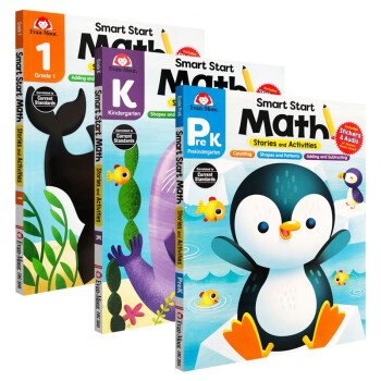 聪慧启蒙系列 数学套装 幼儿园小中大班 一年级 Smart Start Math Grade P(epub,mobi,pdf,txt,azw3,mobi)电子书下载