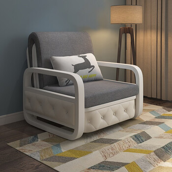 西堡迪 折叠沙发床两用单人1米宽小户型抽拉式客厅阳台的多功能可伸缩