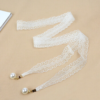 束鹿牛蕾丝细腰带女连衣裙裙带休闲时尚衬衫飘带气质裙子装饰束腰绳