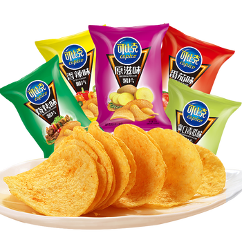 可比克(capico)土豆膨化食品休闲小吃解馋 (混合口味组合)32g*10袋