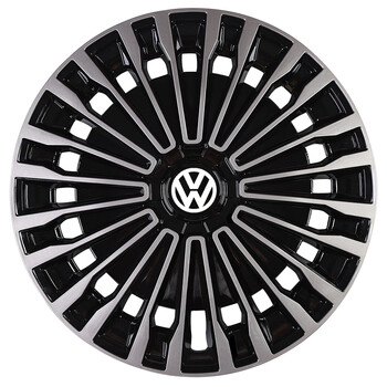 适用大众桑塔纳汽车轮毂盖罩钢铁圈轮胎装饰外壳14寸捷达polo普桑 lh