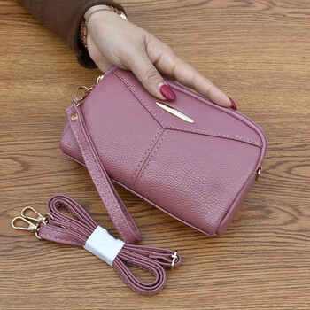 名夏手拿包女中年妈妈手挽小包简约洋气大容量可放手机包包单肩小包