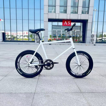 黎思琪死飞自行车20寸车翘头山地车越野单车公路赛车变速男女学生车20