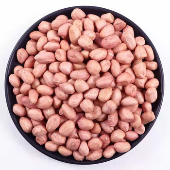 京喜好货超低价新鲜花生米不带壳花生白沙粉红皮花生散装净重5斤2500g