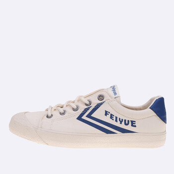 feiyue 飞跃经典logo百搭休闲帆布小白鞋  939蓝色 940绿色  34-44
