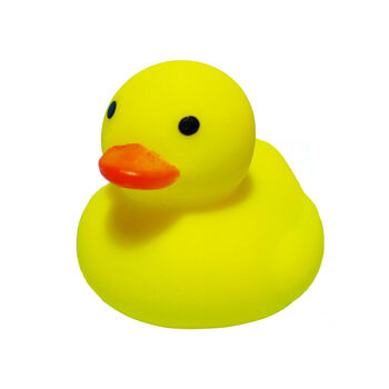 发声小鸭子捏捏叫游泳洗澡玩具橡皮鸭会响地推礼品外卖赠品小礼物小黄
