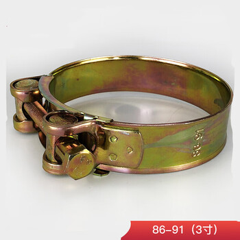 欧式强力喉箍重型抱箍卡箍卡子钢丝胶管软管水管油管镀锌夹箍管箍8691