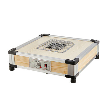 节能取暖器烤火盆暖脚器烤火炉电火盆家用烤脚烤火器电暖箱 米白色