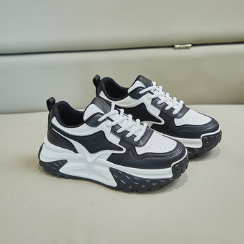 fengpilang卡迪高女鞋官方风格ins韩版2023秋季新款老爹鞋女学生运动