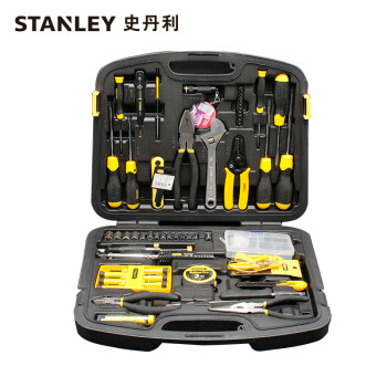 史丹利STANLEY 57件电讯维修工具组套 电子电工维修工具箱组合多功能维修可定制 89-882-23C