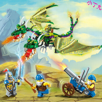 儿童积木新品兼容乐高积木未来骑士团幻影忍者拼装玩具男孩子荣耀之战