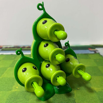 机枪豌豆射手玉米加农炮豌豆荚寒冰三五头双重 大号 五头豌豆荚 5子弹