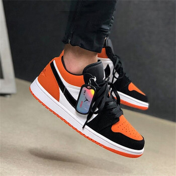 Nikeèåæ°æ¬¾ç·å¥³éAir Jordan 1 AJ1è¿å¨æ½®æµæ¶å°ç¼éèç£¨å®æä¼é²ç¯®çé 553560-553558-128é»ç½æ©æ£ç¢ 37.5ãå¾ç ä»·æ ¼ åç æ¥ä»·ã-äº¬ä¸