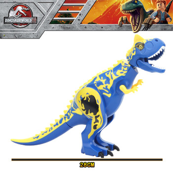 乐高(lego)恐龙暴虐霸王龙甲龙棘龙积木侏罗纪拼装益.