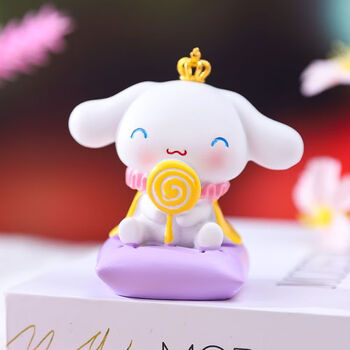 艾优格名创优品盲盒儿童玩具玉桂狗手办女孩可爱车载桌面小摆件卡通