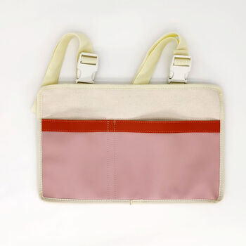 风云志多功能汽车椅背宿舍床边收纳袋手椅侧袋户外露营挂袋皮革置物袋