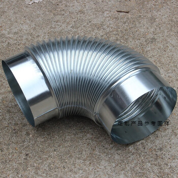 百梦羊 家用白铁皮烟筒排烟管子柴炉取暖炉烟囱炉筒子锅炉配件管弯头