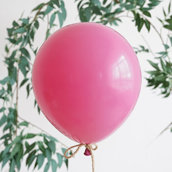 色系乳胶气球百日周岁生日布置求婚房复古色场景装饰复古玫红色5个