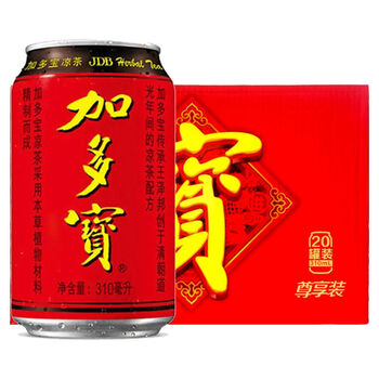 加多宝红罐凉茶310ml整箱草本植物饮料聚餐 加多宝悦享装【310ml*16罐