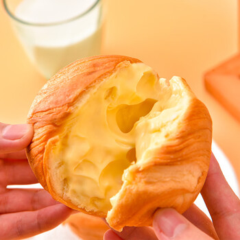 爆浆夹心芝士球面包整箱手撕早餐奶酪泡芙奶油巧克力零食营养 !