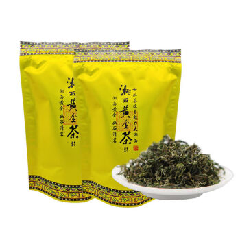 21年21年新茶明前浓香口粮茶高山富硒云雾保靖黄金一号绿茶500g