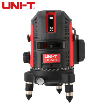 优利德（UNI-T）LM550H 水平仪触摸式绿光水平仪激光高精度高亮标线仪5线贴墙仪