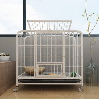 兔笼子家用特大号养兔子的笼子屋兔窝宠物用品养殖笼豪华双层别墅白色