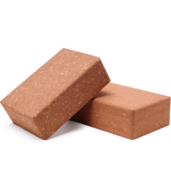 跳舞蹈练功砖头瑜伽砖高密度初学者软木砖块c 软木(1块)