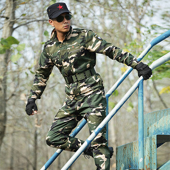 服套装男军装特种兵作训服劳保工作服耐磨女正品 军绿迷彩上衣 裤子
