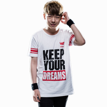 2015 lpl 英雄联盟 we 战队 赛服 m号白色
