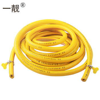 天然气管 液化气管灶具软管 d款:5层加厚单层钢丝 长度1