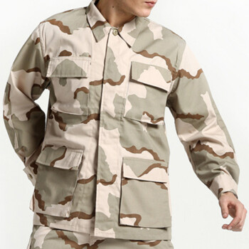 户外服装cp迷彩色作训服野战套服真人cs套服 三沙迷彩 xxl