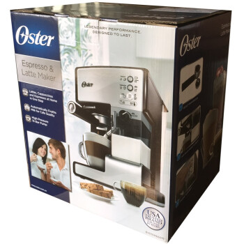 奥士达（Oster） BVSTEM6601S-073 咖啡师意式特浓咖啡机 银色