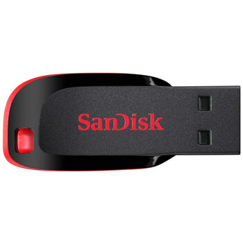 
                                        
                                                            闪迪 (SanDisk)128GB USB2.0 U盘 CZ50酷刃 黑红色 时尚设计 安全加密软件                
