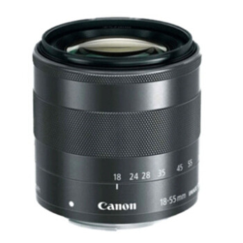 佳能（Canon）EOS M3（18-55mm f/3.5-5.6 IS STM、55-200mm f/4.5-6.3 IS STM）微型单电双头套机 黑色